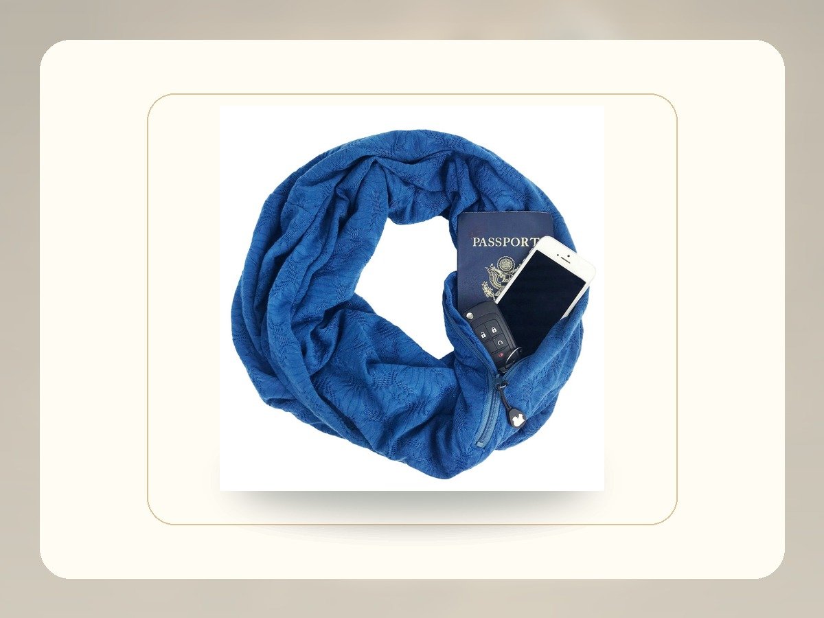 Hidden-Zipper Infinity Scarf thumbnail
