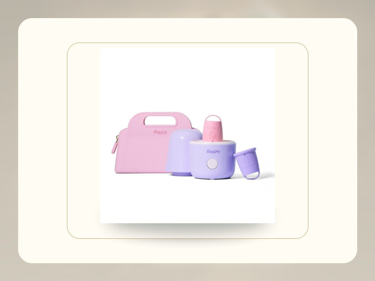 Menstrual Cup Sterilizer & Cramp Patch Kit thumbnail