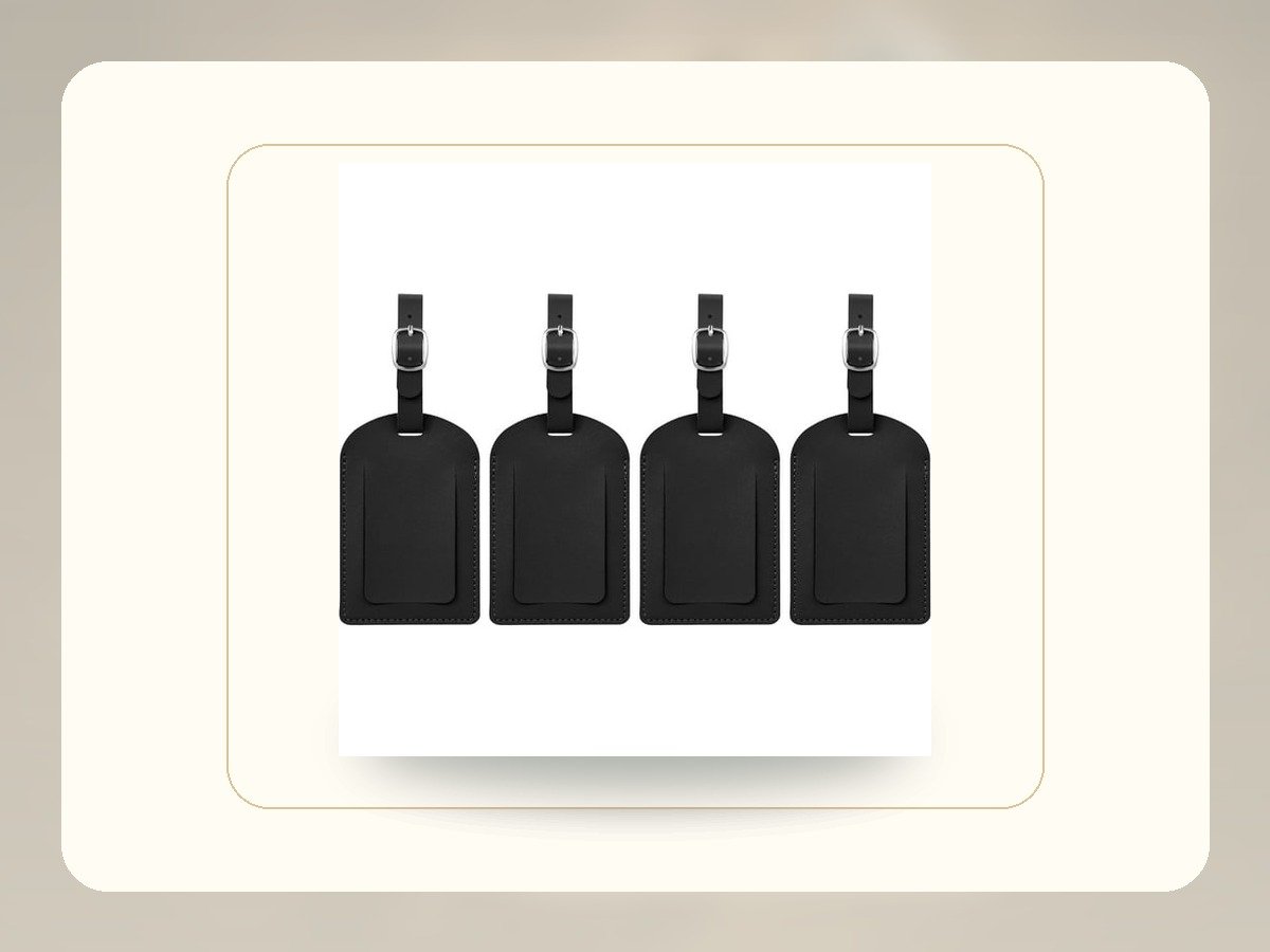 Privacy-Flap Luggage Tags (Set of 2) thumbnail
